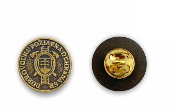 Odznak DPO SR patina pin - Image 2